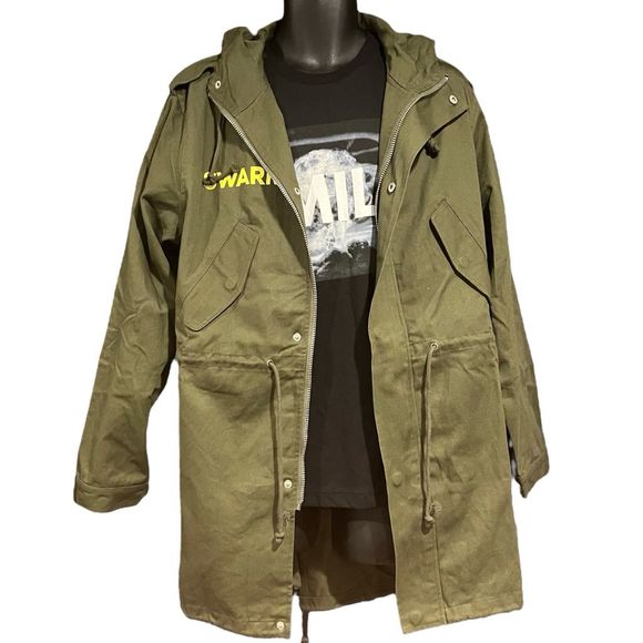 Hot Topic Other - MCR My Chemical Romance Army Green Yellow SWARM 2022 Tour Jacket Men’s Medium